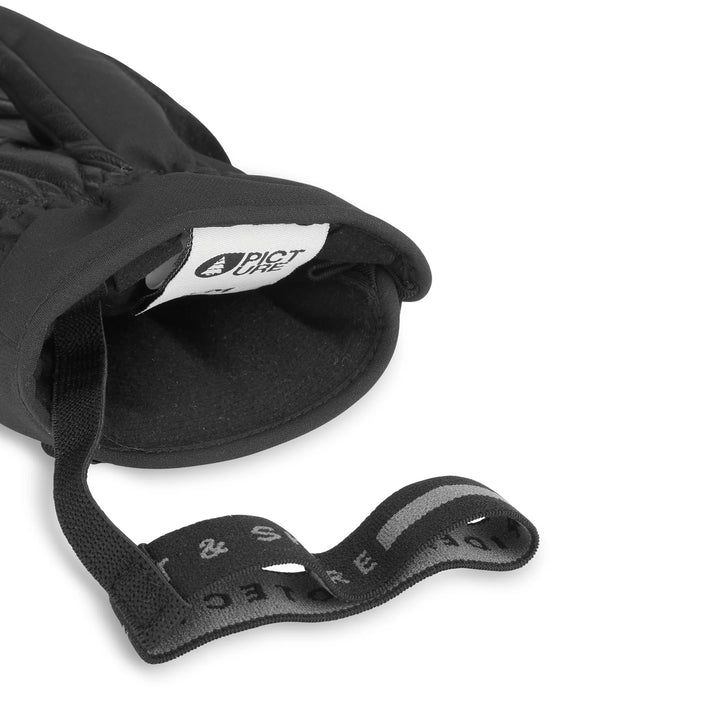 Picture Organic Ancon Mitts 20/20 Black - Męskie Rękawice Snowboardowe