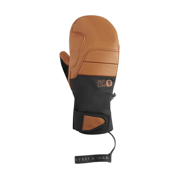 Picture Organic Ancon Mitts 20/20 Camel Coffee - Męskie Rękawice Snowboardowe