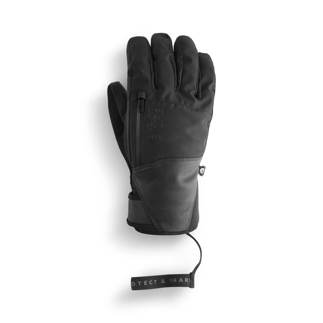 Picture Organic Madson 10/10 Black - Męskie Rękawice Snowboardowe