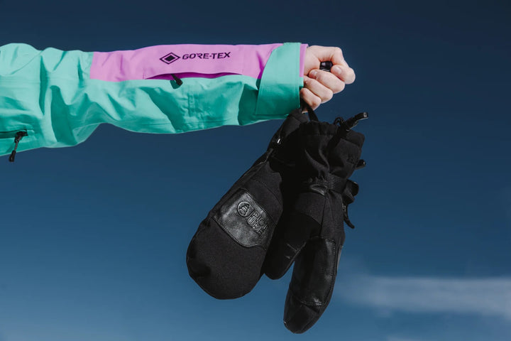Picture Organic Grabey Gore-Tex Mitts Black - Męskie Rękawice Snowboardowe