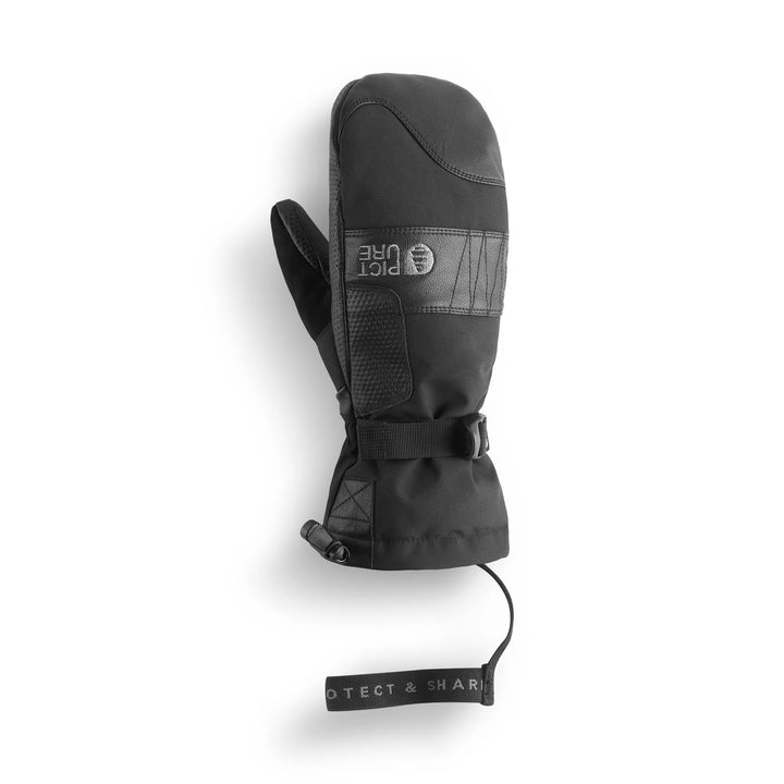 Picture Organic Anna Mitts 20/20 Black - Damskie Rękawice Snowboardowe