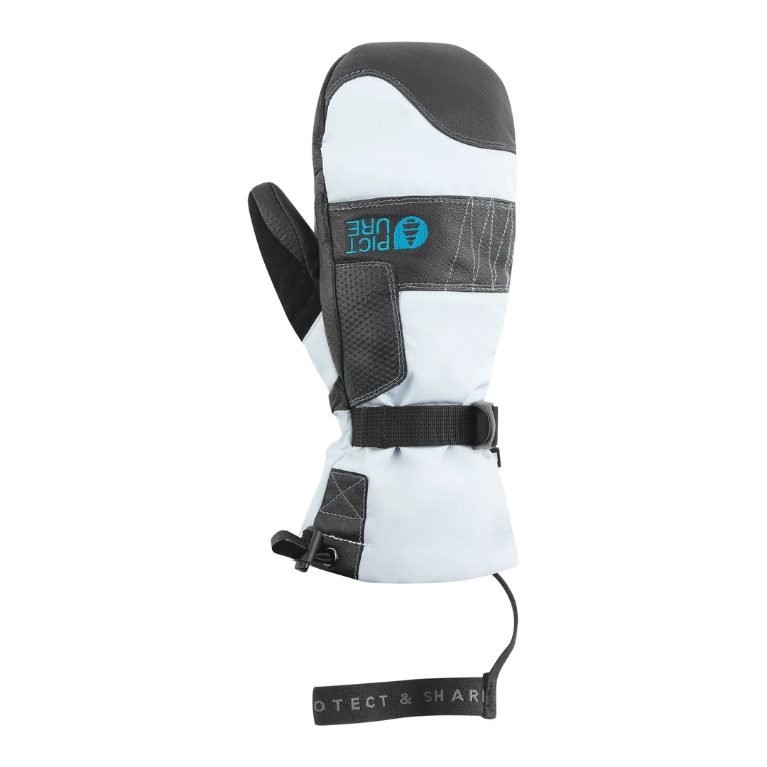 Picture Organic Anna Mitts 20/20 Halogen Blue - Damskie Rękawice Snowboardowe