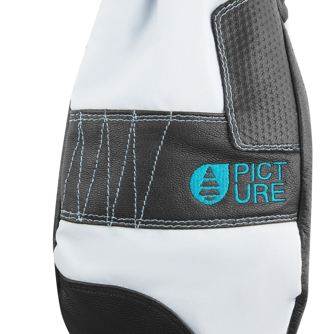 Picture Organic Anna Mitts 20/20 Halogen Blue - Damskie Rękawice Snowboardowe