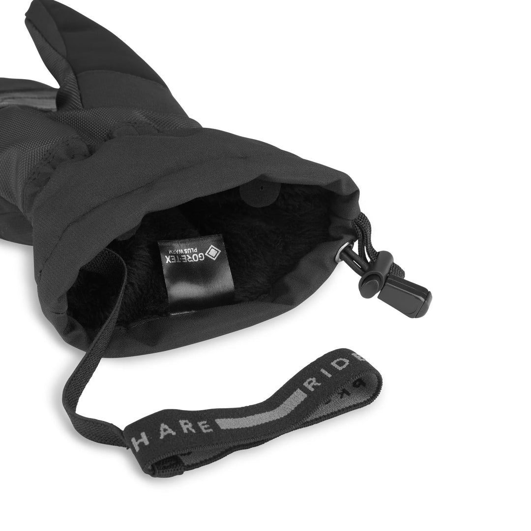 Picture Organic Grabey Gore-Tex Mitts Black - Damskie Rękawice Snowboardowe