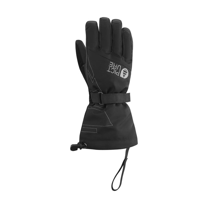 Picture Organic Graby 10/10 Black - Juniorskie Rękawice Snowboardowe