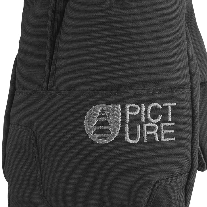 Picture Organic Graby Mitts 20/20 Black - Rękawice Snowboardowe Dla Dzieci