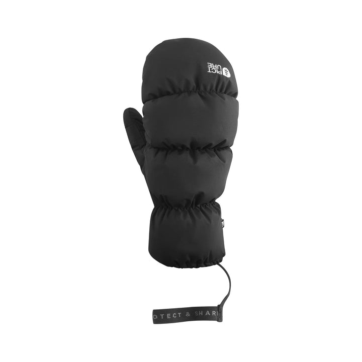 Picture Organic Puffy Mitts 20/20 Black - Uniseksowe Rękawice Snowboardowe