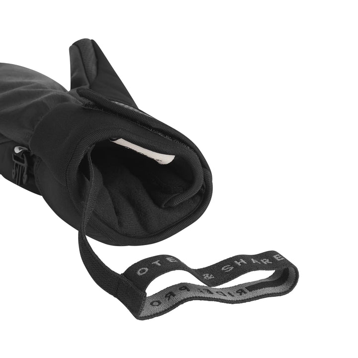 Picture Organic Caldwell Mitts Black - Męskie Rękawice Snowboardowe