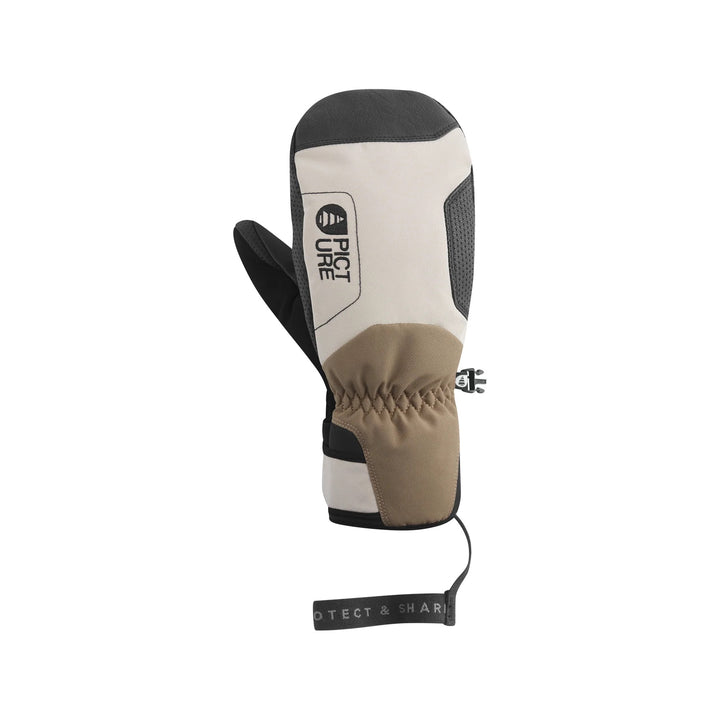 Picture Organic Caldwell Mitts 20/20 Pure Cashmere - Męskie Rękawice Snowboardowe