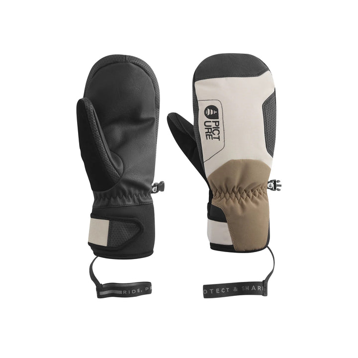 Picture Organic Caldwell Mitts 20/20 Pure Cashmere - Męskie Rękawice Snowboardowe