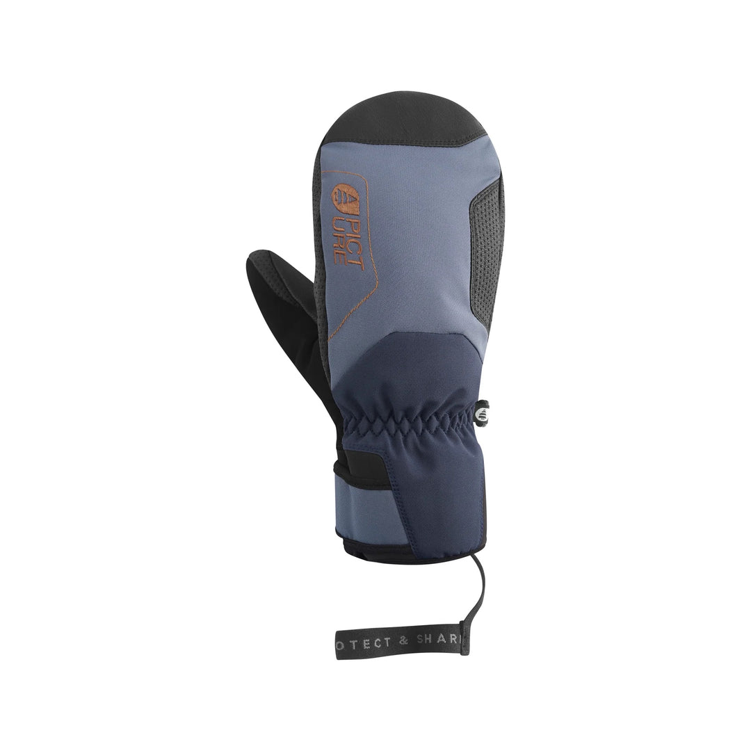 Picture Organic Caldwell Mitts 20/20 Dress Blues - Męskie Rękawice Snowboardowe