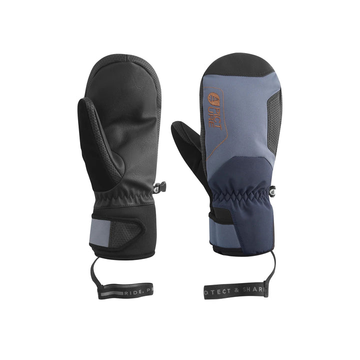 Picture Organic Caldwell Mitts 20/20 Dress Blues - Męskie Rękawice Snowboardowe