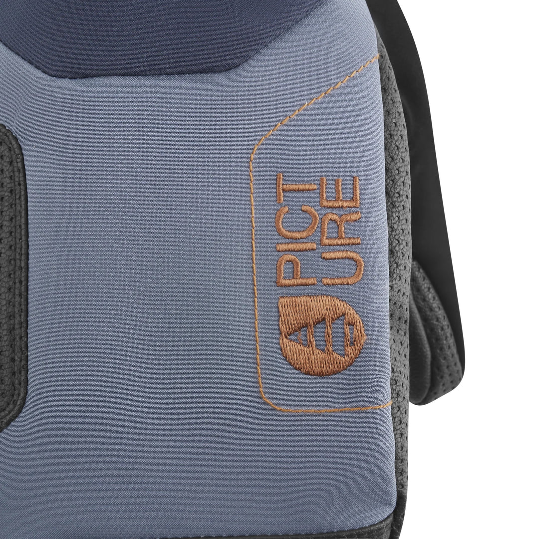 Picture Organic Caldwell Mitts 20/20 Dress Blues - Męskie Rękawice Snowboardowe