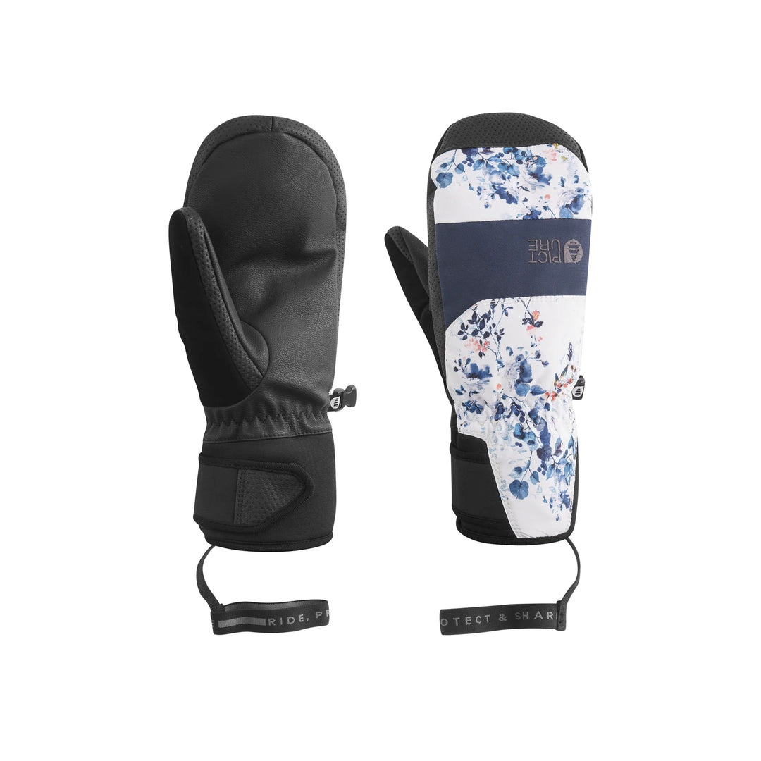 Picture Organic Kali Mitts 20/20 Schrubby Print - Damskie Rękawice Snowboardowe
