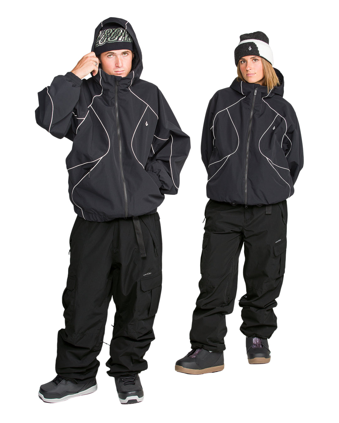 Volcom Liftline 20K Pant Black - Damskie spodnie snowboardowe