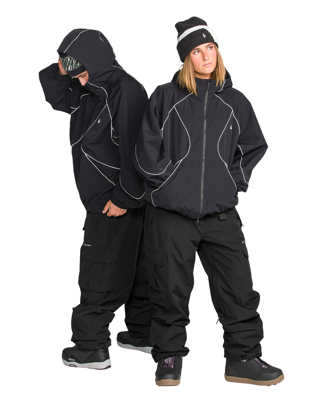 Volcom Liftline 20K Pant Black - Damskie spodnie snowboardowe