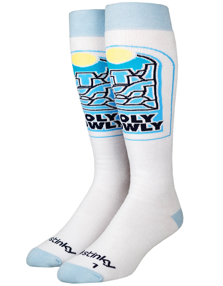 Stinky Holy Bowly x Stinky Holy Blue - Skarpety Snowboardowe