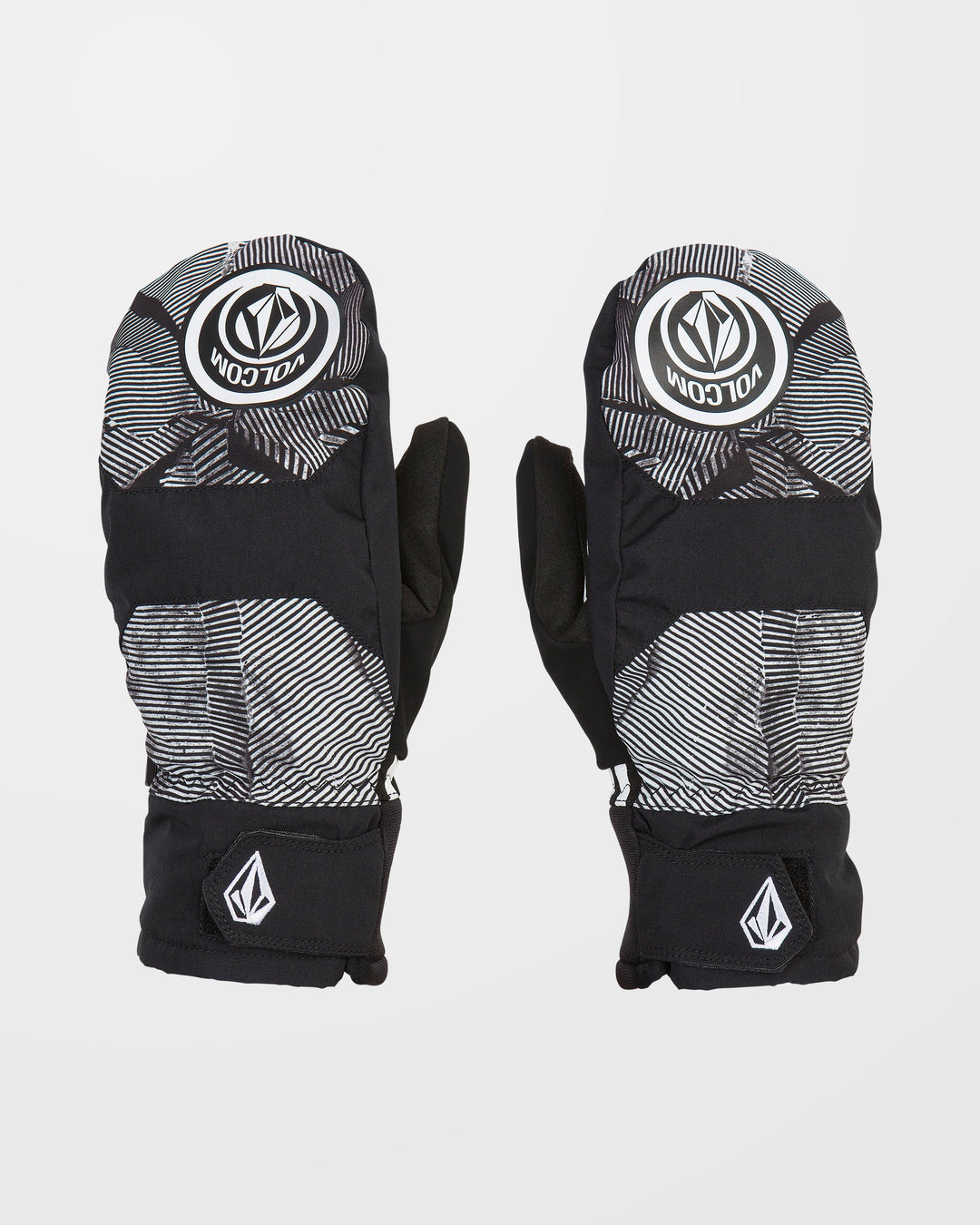 Volcom V.co Nyle Mitt Black/White - Rękawice snowboardowe