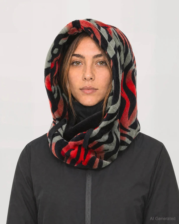 Volcom Dang Hood Light Green - Kominiarka snowboardowa