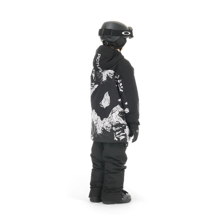 Picture Organic Daumy 20/20 Ridding Spot Print - Juniorska Kurtka Snowboardowa