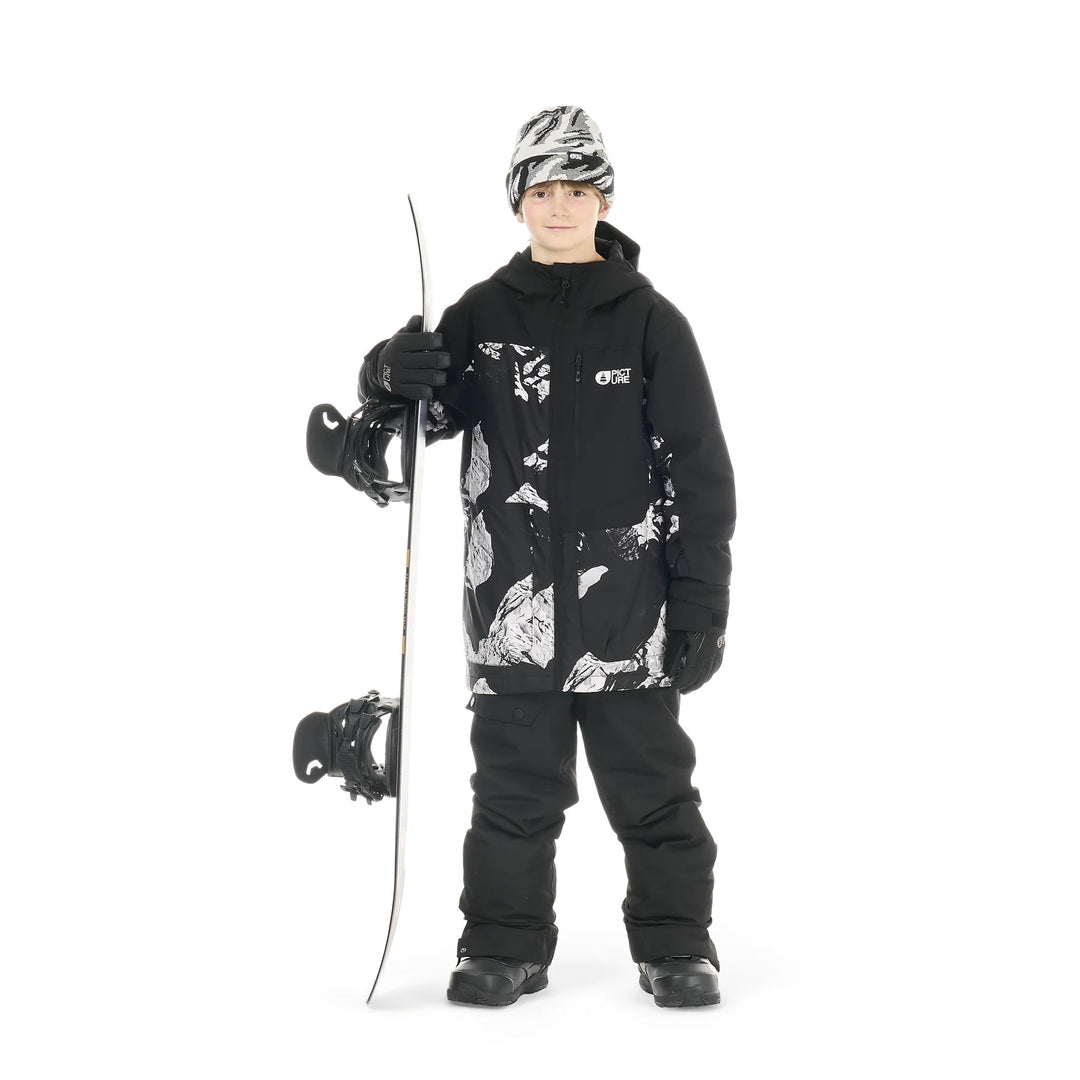 Picture Organic Daumy 20/20 Ridding Spot Print - Juniorska Kurtka Snowboardowa