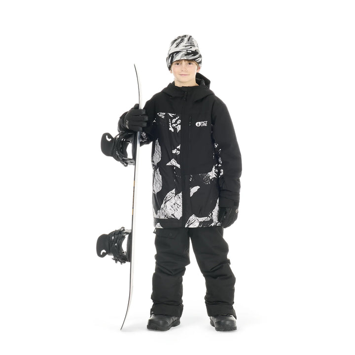 Picture Organic Daumy 20/20 Ridding Spot Print - Juniorska Kurtka Snowboardowa