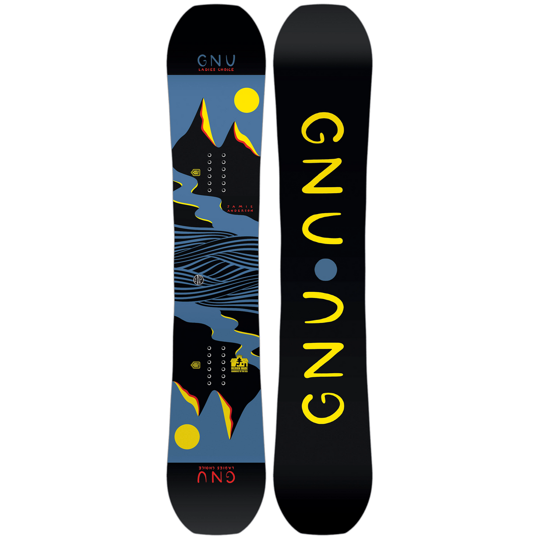 Gnu Ladies Choice + Bent Metal Supermatic Lightning - Damski zestaw snowboardowy