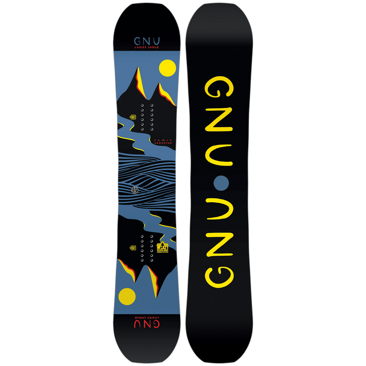 Gnu Ladies Choice + Bent Metal Supermatic Lightning - Damski zestaw snowboardowy