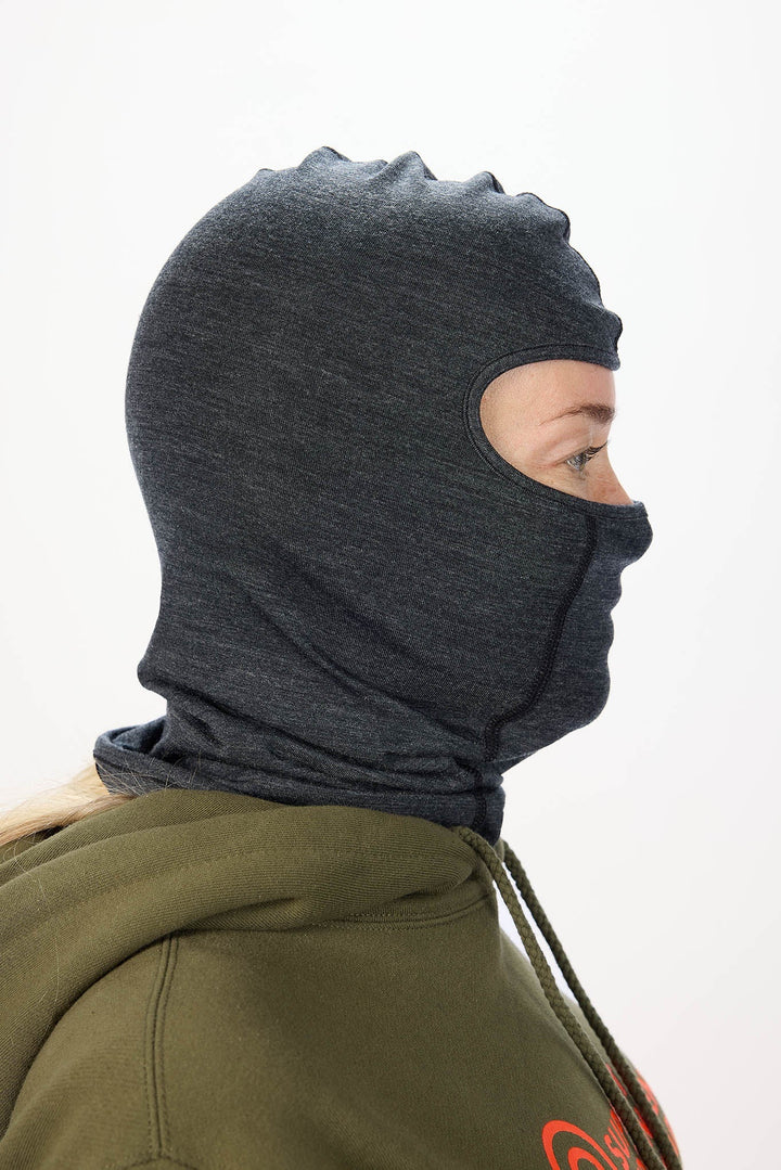 Airblaster Merino Ninja Face Black - Kominiarka snowboardowa