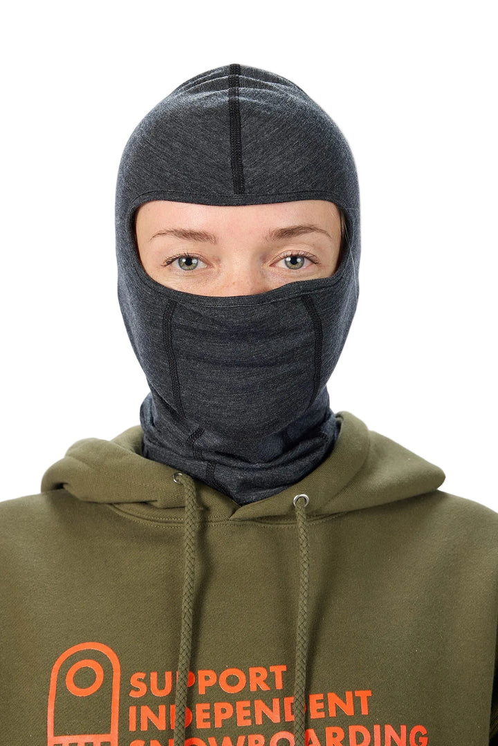 Airblaster Merino Ninja Face Black - Kominiarka snowboardowa