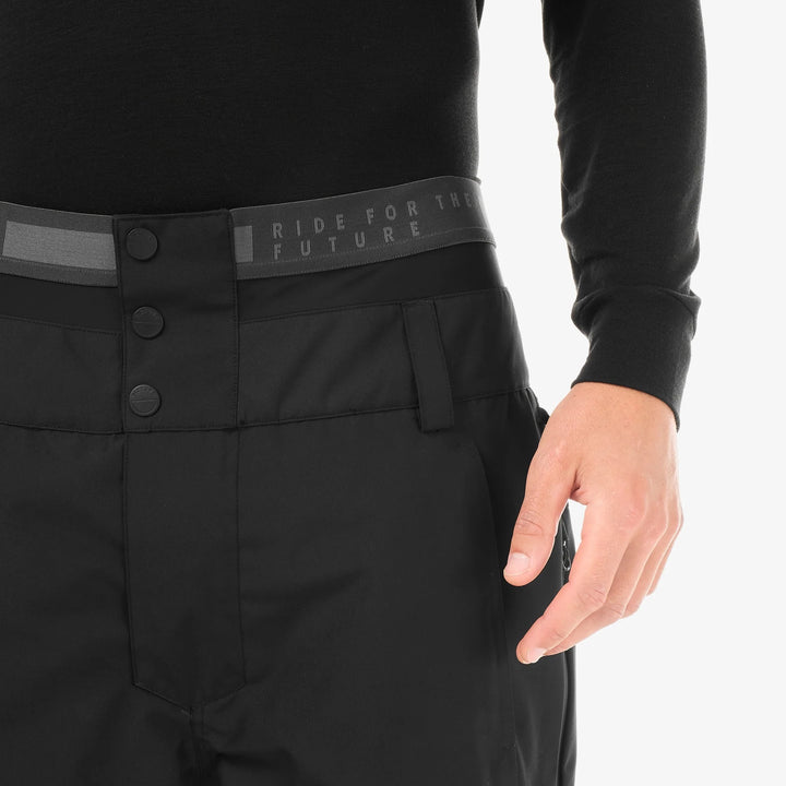 Picture Organic Object 20/20 Black - Męskie Spodnie Snowboardowe