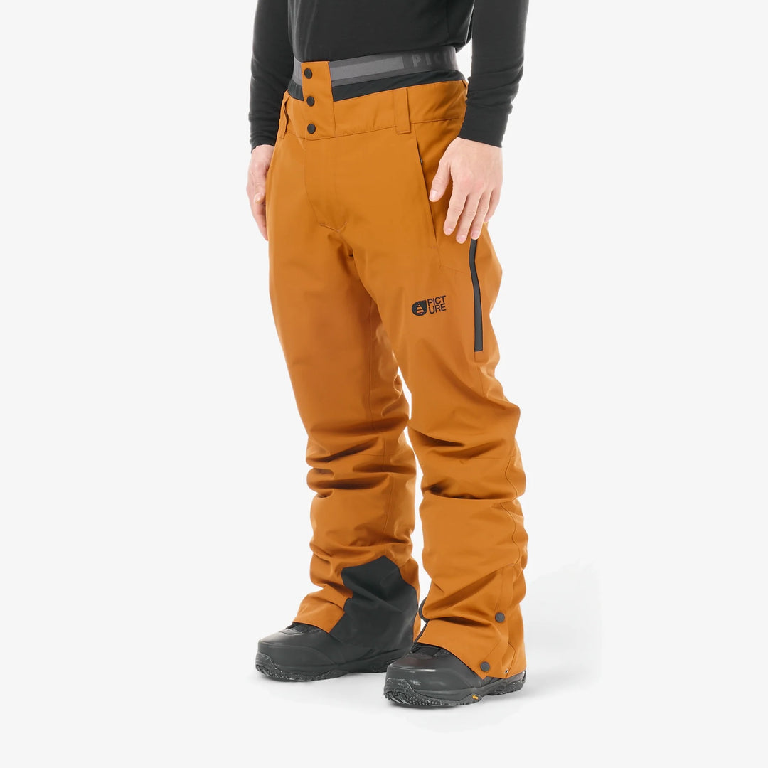 Picture Organic Object 20/20 Camel Coffee - Męskie Spodnie Snowboardowe