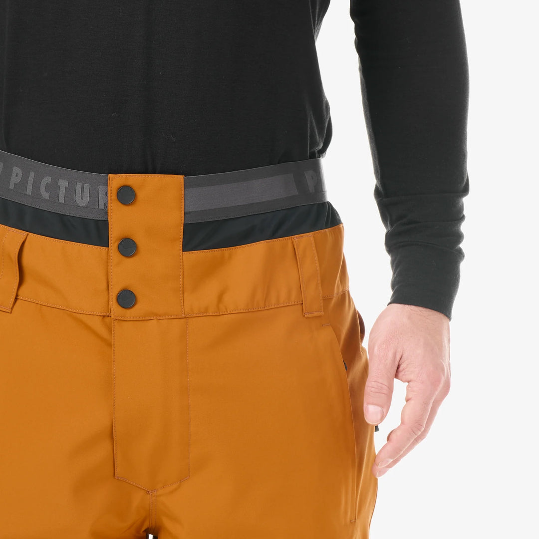 Picture Organic Object 20/20 Camel Coffee - Męskie Spodnie Snowboardowe