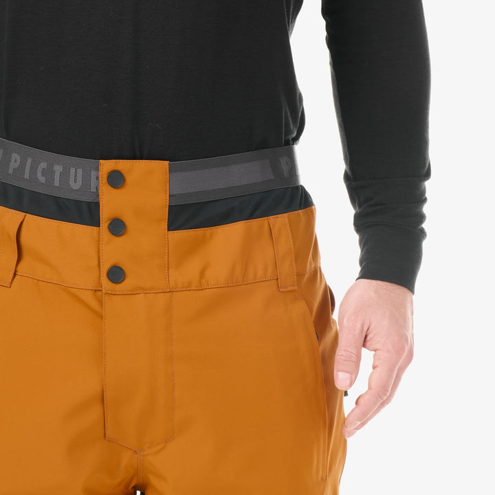 Picture Organic Object 20/20 Camel Coffee - Męskie Spodnie Snowboardowe