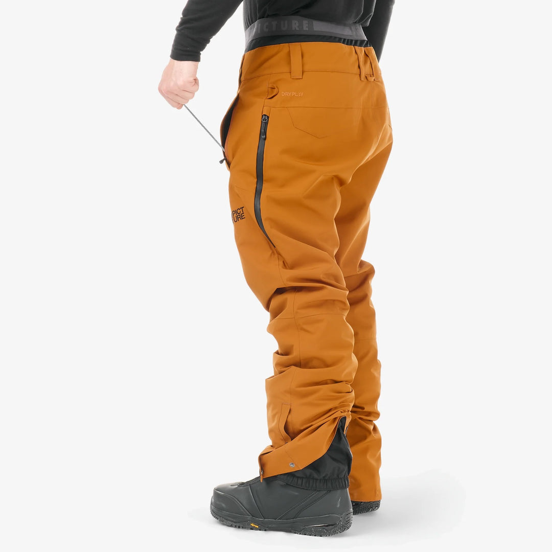 Picture Organic Object 20/20 Camel Coffee - Męskie Spodnie Snowboardowe