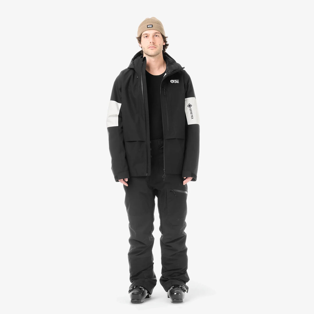 Picture Organic Object Gore-Tex Black - Męskie Spodnie Snowboardowe
