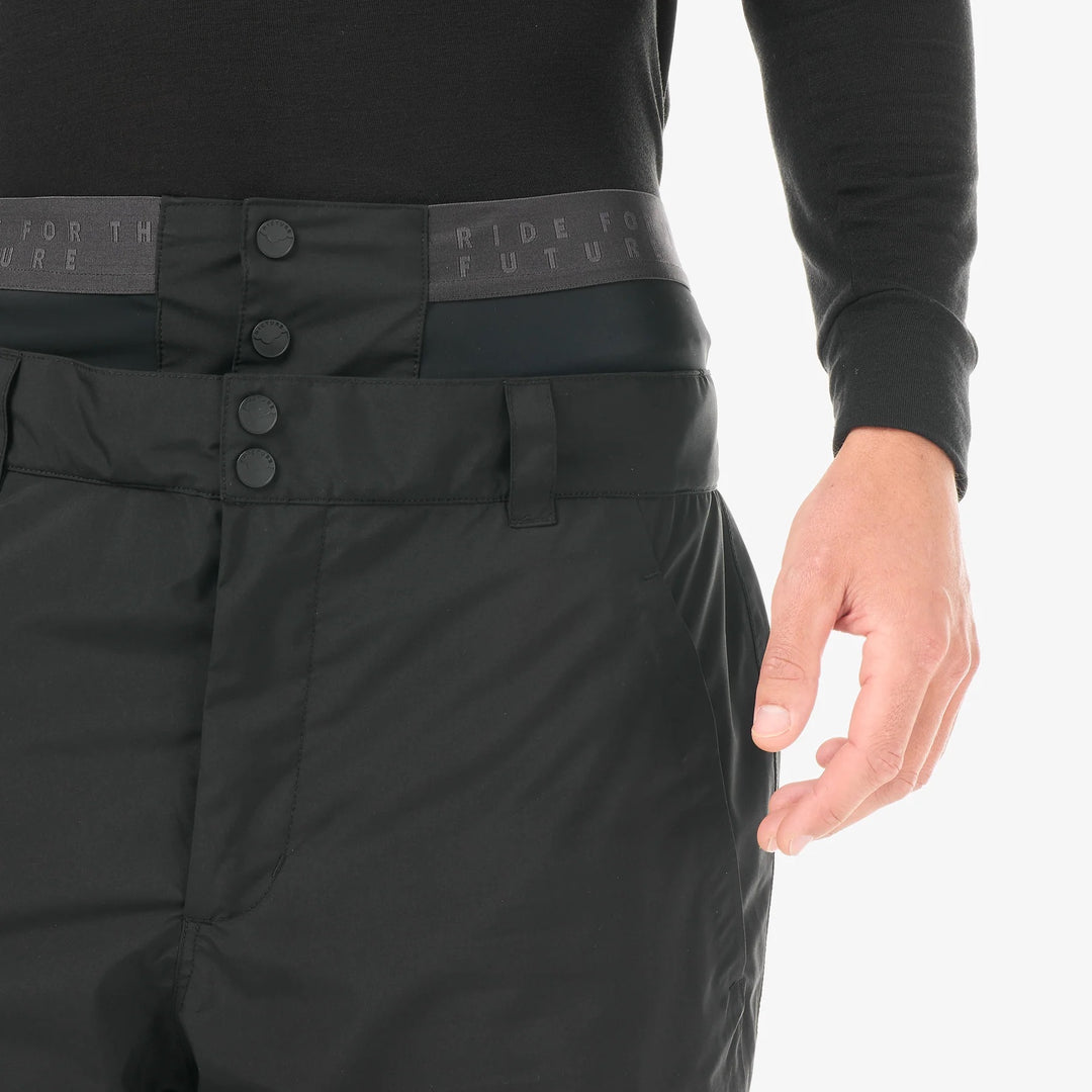 Picture Organic Akna 20/20 Black - Męskie Spodnie Snowboardowe