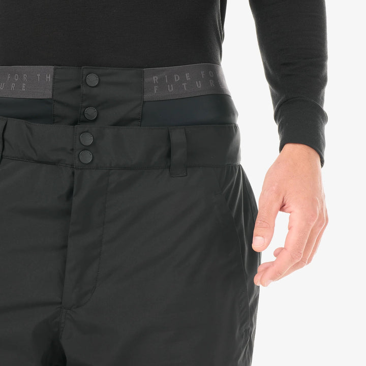 Picture Organic Akna 20/20 Black - Męskie Spodnie Snowboardowe