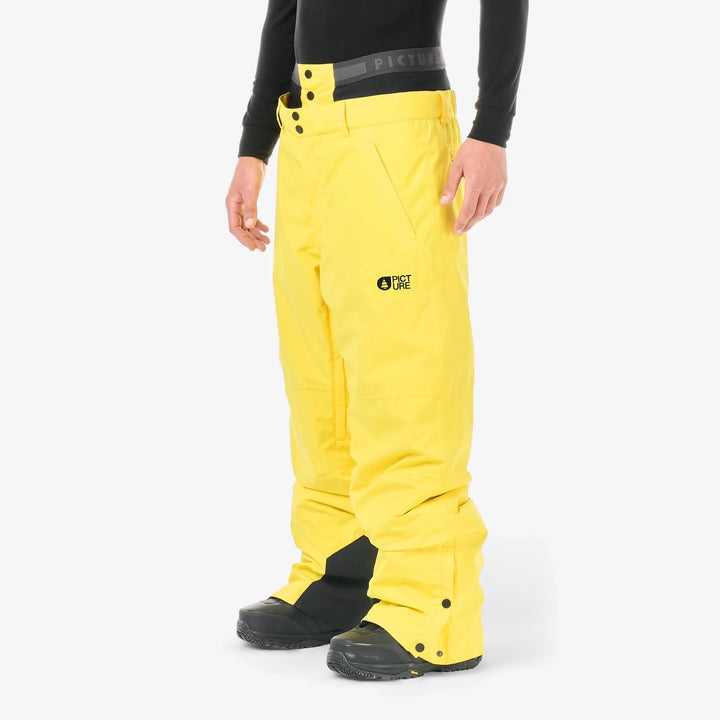 Picture Organic Akna 20/20 Vibrant Yellow Pant - Męskie Spodnie Snowboardowe