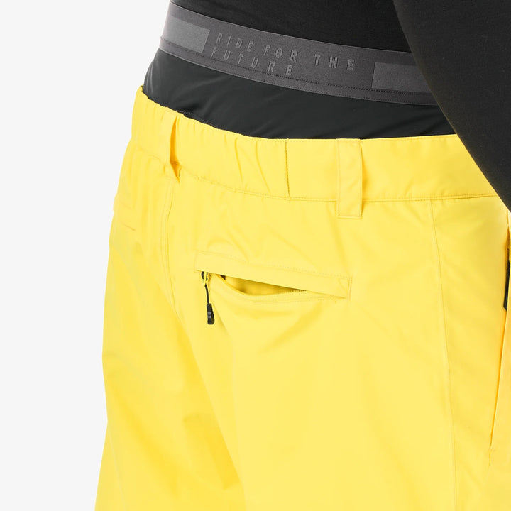 Picture Organic Akna 20/20 Vibrant Yellow Pant - Męskie Spodnie Snowboardowe