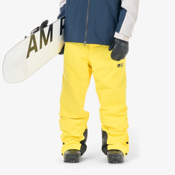Picture Organic Akna 20/20 Vibrant Yellow Pant - Męskie Spodnie Snowboardowe