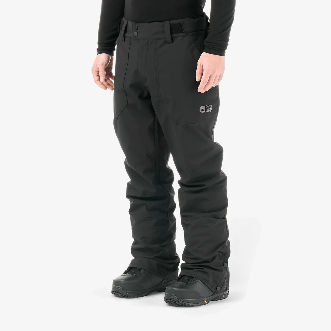 Picture Organic Plan 10/10 Black - Męskie Spodnie Snowboardowe