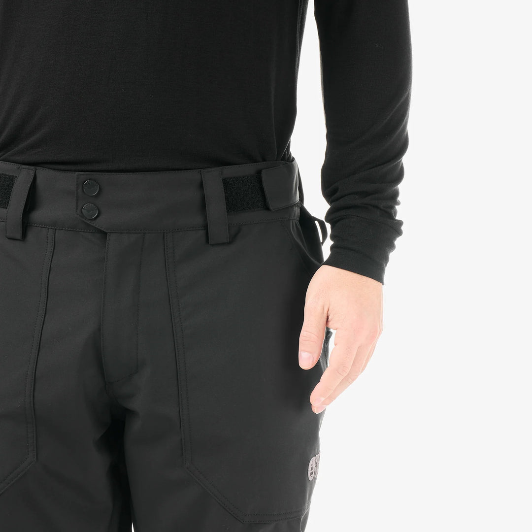 Picture Organic Plan 10/10 Black - Męskie Spodnie Snowboardowe