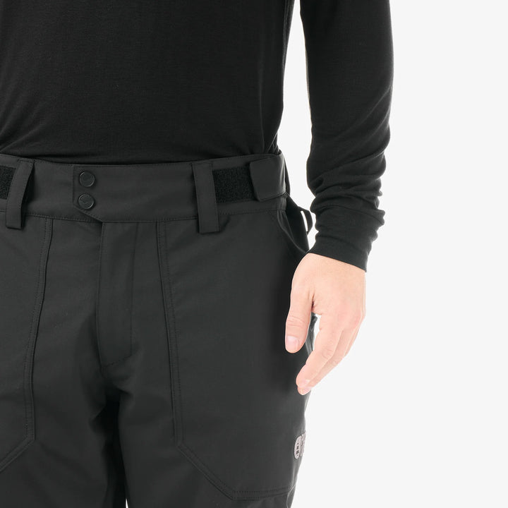 Picture Organic Plan 10/10 Black - Męskie Spodnie Snowboardowe