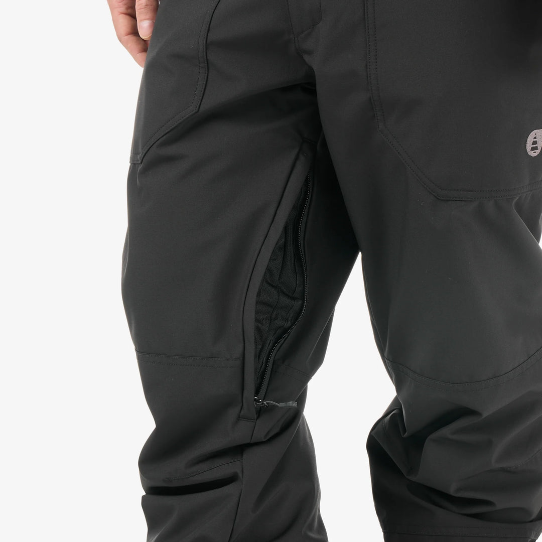 Picture Organic Plan 10/10 Black - Męskie Spodnie Snowboardowe