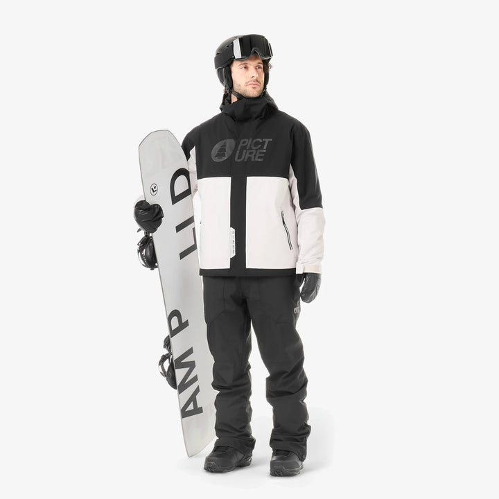 Picture Organic Plan 10/10 Black - Męskie Spodnie Snowboardowe