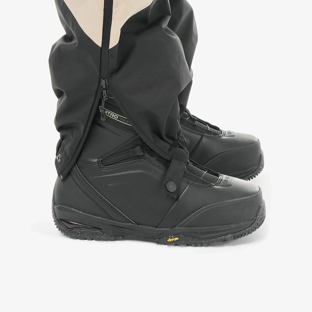 Picture Organic Team Limilautaildat 10/10 Black - Uniseksowe Spodnie Snowboardowe