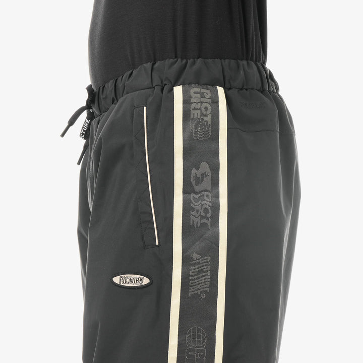 Picture Organic Team Limilautaildat 10/10 Black - Uniseksowe Spodnie Snowboardowe