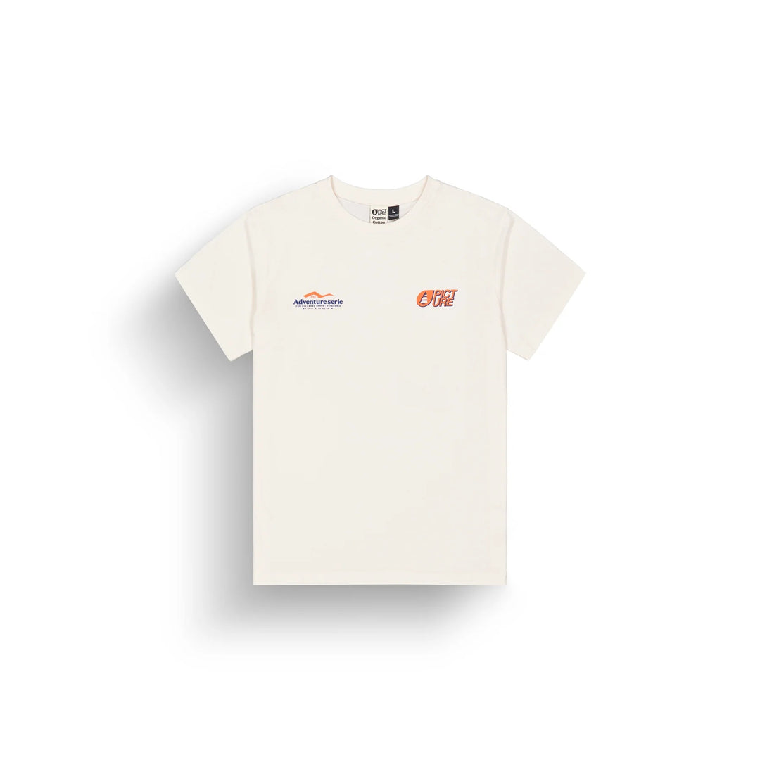 Picture Organic Meski T-Shirt D&amp;S Patagonie S/S Natural White
