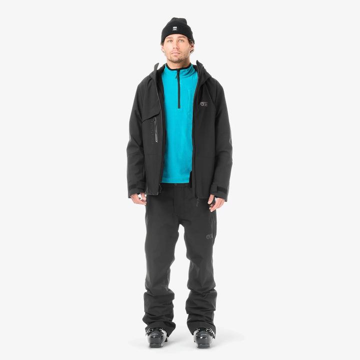 Picture Organic Felnor 20/20 Black - Męska kurtka Snowboardowa